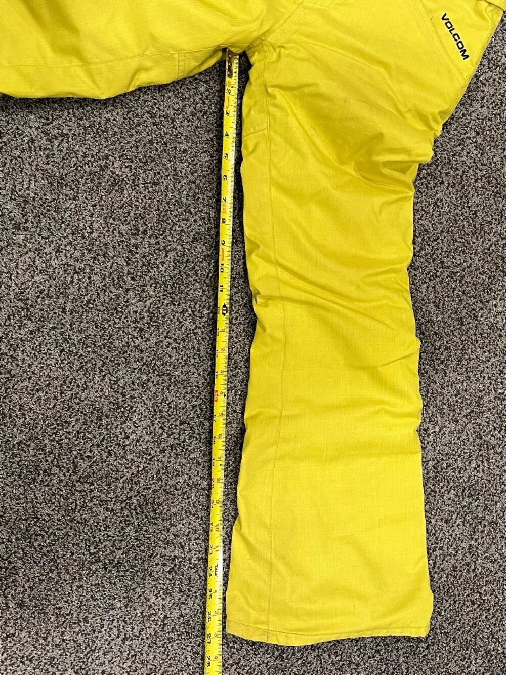 Volcom bright yellow